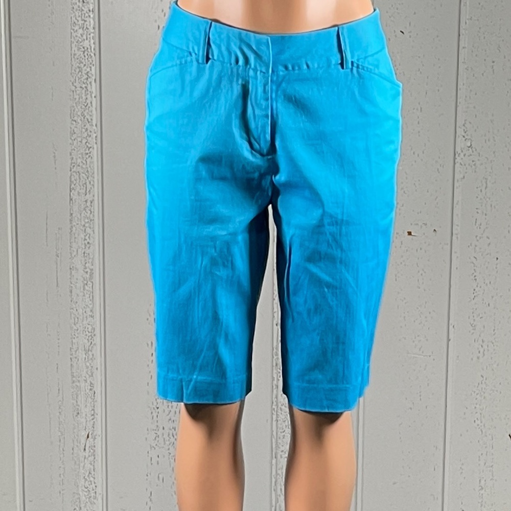 *Laura Scott Women’s Azure Blue Capris Pants Sz 8